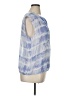 Simply Vera Vera Wang 100% Polyester Tie-dye Blue Sleeveless Blouse Size XL (petite) - photo 4