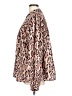Unbranded 100% Polyester Animal Print Pink Tan Long Sleeve Blouse Size L - photo 5