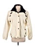 Roffe 100% Nylon Solid Ivory Snow Jacket Size 8 - photo 1