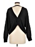 Pilcro Solid Black Pullover Sweater Size M - photo 2