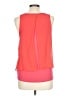 A. Byer 100% Polyester Orange Sleeveless Blouse Size L - photo 2