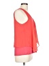 A. Byer 100% Polyester Orange Sleeveless Blouse Size L - photo 4