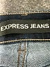 Express Jeans Argyle Blue Jeans Size 6 - photo 7