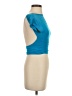 Shein Blue Short Sleeve Turtleneck Size 2 - photo 4