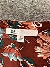 DR2 100% Polyester Burgundy Long Sleeve Blouse Size L - photo 7