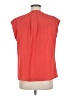 The Limited 100% Polyester Orange Short Sleeve Blouse Size M - photo 2