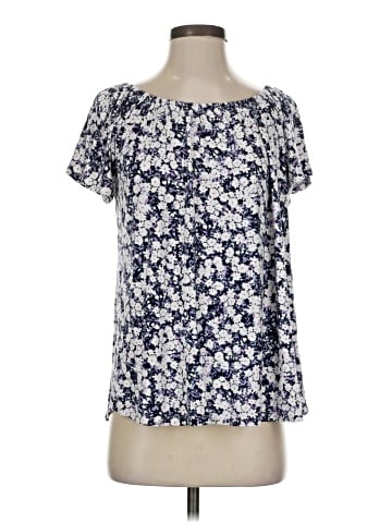 Jasmine & Juliana Short Sleeve Blouse (view 1)
