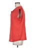 The Limited 100% Polyester Orange Short Sleeve Blouse Size M - photo 5