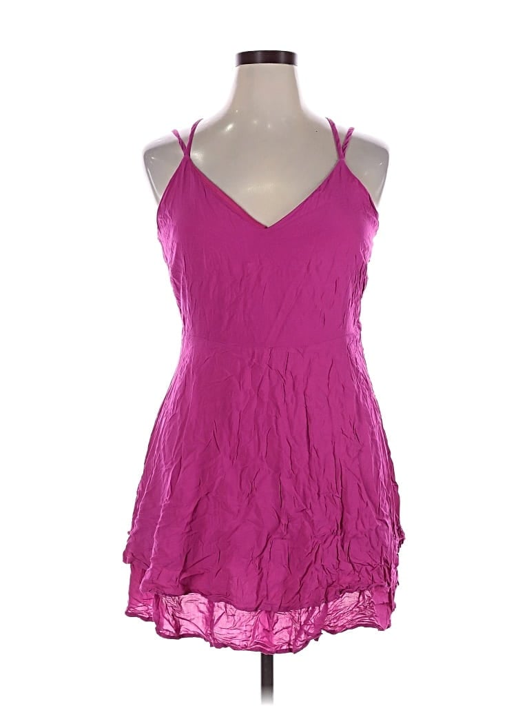 Pre-owned Forever 21 Plus Cocktail Dress In Pink
