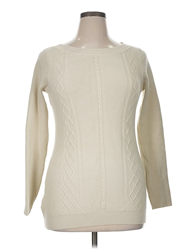 Pre-owned Cyrus Pullover Sweater In Ivory