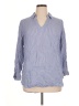 Cupio 100% Viscose Blue 3/4 Sleeve T-Shirt Size 1X - photo 1