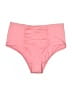 STAUD Pink Swimsuit Bottoms Size M - photo 1