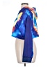 Love Poem 100% Polyester Tie-dye Blue Pullover Hoodie Size L (estimated) - photo 5
