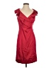 Kay Unger Red Cocktail Dress Size 4 - photo 1