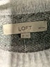 Ann Taylor LOFT Print Gray Pullover Sweater Size M (petite) - photo 7