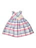 Dressed Up by Gymboree 100% Polyester Argyle Blue Dress Size 12-18 mo - photo 1