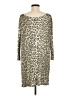 Joie 100% Rayon Animal Print Tan Casual Dress Size M - photo 2