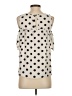 Purple Rain Ivory Sleeveless Blouse Size S - photo 2