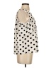 Purple Rain Ivory Sleeveless Blouse Size S - photo 4