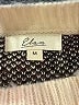 Elan 100% Acrylic Animal Print Brown Pullover Sweater Size M - photo 7