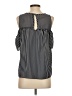 Purple Rain 100% Polyester Black Sleeveless Blouse Size S - photo 2