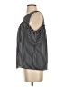 Purple Rain 100% Polyester Black Sleeveless Blouse Size S - photo 5