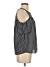 Purple Rain 100% Polyester Black Sleeveless Blouse Size S - photo 4