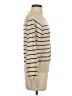 Shein 100% Polyester Stripes Tan Pullover Sweater Size 4 - photo 4
