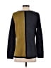 Alison Sheri Color Block Gray Pullover Sweater Size M - photo 2