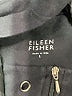 Eileen Fisher Solid Black Track Jacket Size L - photo 6