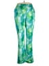Club L Tie-dye Green Active Pants Size 8 - photo 1