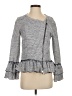 Banana Republic Stripes Gray Jacket Size 4 - photo 1