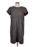 Pure Navy Gray Casual Dress Size 14 - photo 1
