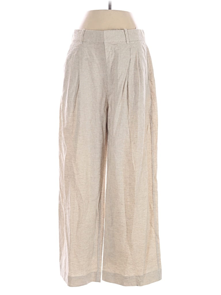 Pre-owned Gap Linen Pants In Brown