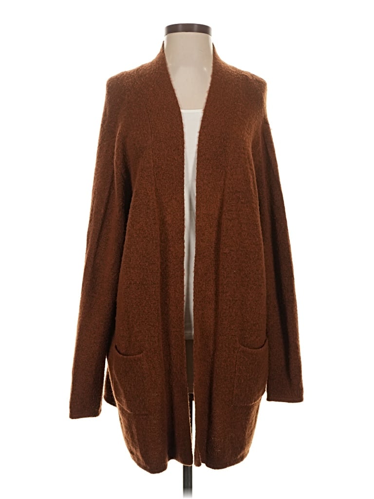 Pre-owned Atmosphere Cardigan Sweater In Brown