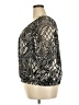 Avenue Studio 100% Polyester Silver 3/4 Sleeve Blouse Size 18 - photo 5