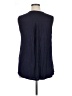 Papermoon 100% Polyester Blue Sleeveless Blouse Size 1X - photo 2