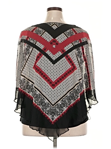 Sara Michelle 3/4 Sleeve Blouse (view 2)