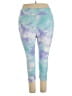 Unbranded Tie-dye Blue Teal Yoga Pants Size L (estimated) - photo 2
