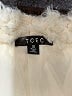 TCEC 100% Polyester Ivory Faux Fur Vest Size S - photo 6