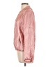 Glam 100% Polyester Metallic Pink Jacket Size L - photo 5