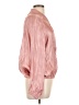 Glam 100% Polyester Metallic Pink Jacket Size L - photo 4