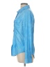 Unbranded Blue Long Sleeve Blouse Size L - photo 5
