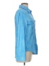 Unbranded Blue Long Sleeve Blouse Size L - photo 4