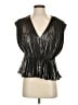 Banana Republic 100% Polyester Black Sleeveless Blouse Size S - photo 1