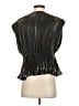 Banana Republic 100% Polyester Black Sleeveless Blouse Size S - photo 2