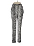 Lapis Animal Print Black Casual Pants Size L - photo 1