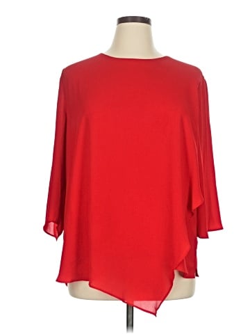 N Touch 3/4 Sleeve Blouse (view 1)
