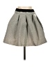 Connection 18 Solid Gray Casual Skirt Size S - photo 1