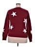 Holiday Time Stars Red Pullover Sweater Size XXL - photo 2
